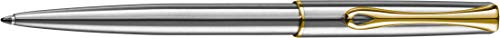 DIPLOMAT - Kugelschreiber Traveller Edelstahl vergoldet easyFlow - Schick und elegant - 5-Jahre-Garantie - Langlebig - Edelstahl vergoldet DIPLOMAT - Kugelschreiber Traveller Edelstahl vergoldet easyFlow - Schick und elegant - 5-Jahre-Garantie - Langlebig - Edelstahl vergoldet von DIPLOMAT