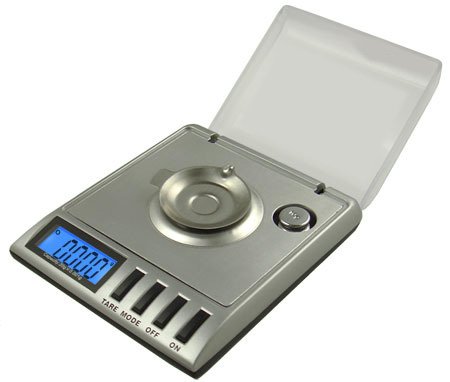 Wiederlader Waage mit 0,02 Grain Teilung von 0,001g bis 20g zum Pulver Wiegen Pulverwaage Digitalwaage Feinwaage Gramm Grain Carat Unzen Munition von DIPSE