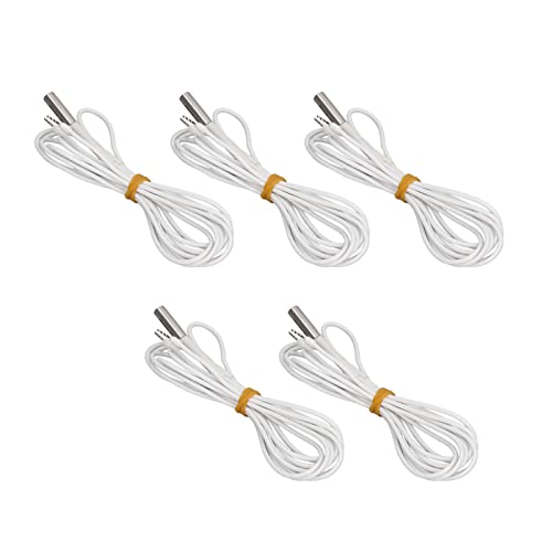 5PCS 70W Heater Cartridge Stainless Steel Chrome Wire 3D Printer Heating Tube 24V for 3 Series and CR Series 3D Printers (1M) von DIRBAK