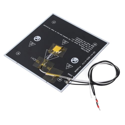 Beheizte Bettkit für K1 K1C 3D -Drucker 24V 280W Rapid Heizung Aluminium Heißplattform Ersatz Teil 235x235 x 3mm von DIRBAK