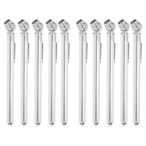 Bleistift Reifendruck 10pcs doppelseitige Skala 10 50psi Bereich Genauer Messung Rugged Zink Legierung Edelstahl ABS -Zifferblatt für Car Trucks Busse SUVs Motorräder Bleistift Reifendruck 10pcs doppelseitige Skala 10 50psi Bereich Genauer Messung Rugged Zink Legierung Edelstahl ABS -Zifferblatt für Car Trucks Busse SUVs Motorräder von DIRBAK