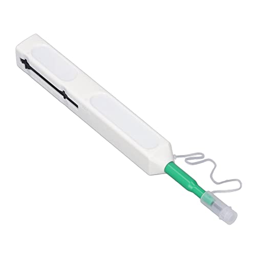 DIRBAK Glasfaser-Reinigungsstift, Tonaufforderung, 180-Grad-Reinigung, verlustarmer Stifttyp, optischer Faserreiniger für 2,5 mm SC FC ST LC ABS-Material DIRBAK Glasfaser-Reinigungsstift, Tonaufforderung, 180-Grad-Reinigung, verlustarmer Stifttyp, optischer Faserreiniger für 2,5 mm SC FC ST LC ABS-Material von DIRBAK