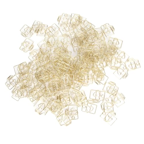 Geformte Papierclips Metallkamera Design Nicht -Slip Decorative kleine Lesezeichenpapierklammern für Büroschule Home Verwenden Sie Goldfarbe 100pcs Geformte Papierclips Metallkamera Design Nicht -Slip Decorative kleine Lesezeichenpapierklammern für Büroschule Home Verwenden Sie Goldfarbe 100pcs von DIRBAK