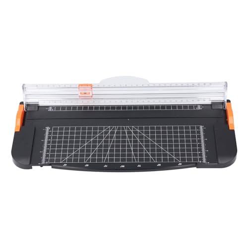 Papierschneider 12 Zoll A4 Office Trimmer Professional Crafting Scrapbooking -Tool mit Sicherheitsbeamten Lineal für Home Office School ABS Material Papierschneider 12 Zoll A4 Office Trimmer Professional Crafting Scrapbooking -Tool mit Sicherheitsbeamten Lineal für Home Office School ABS Material von DIRBAK