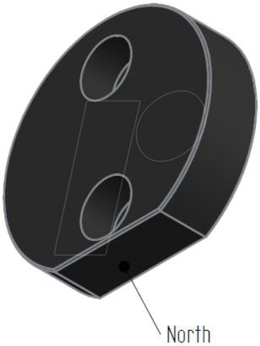DIS 12499 - Magnetgeber, Diskform, Ø43x10mm, vergossen von DIS SENSORS