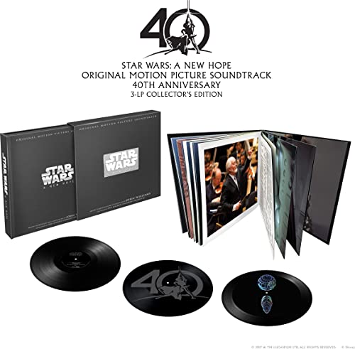 Star Wars: A New Hope – 40th Anniversary 3-LP Collector’s Edition [Vinyl LP] von DISNEY MUSIC