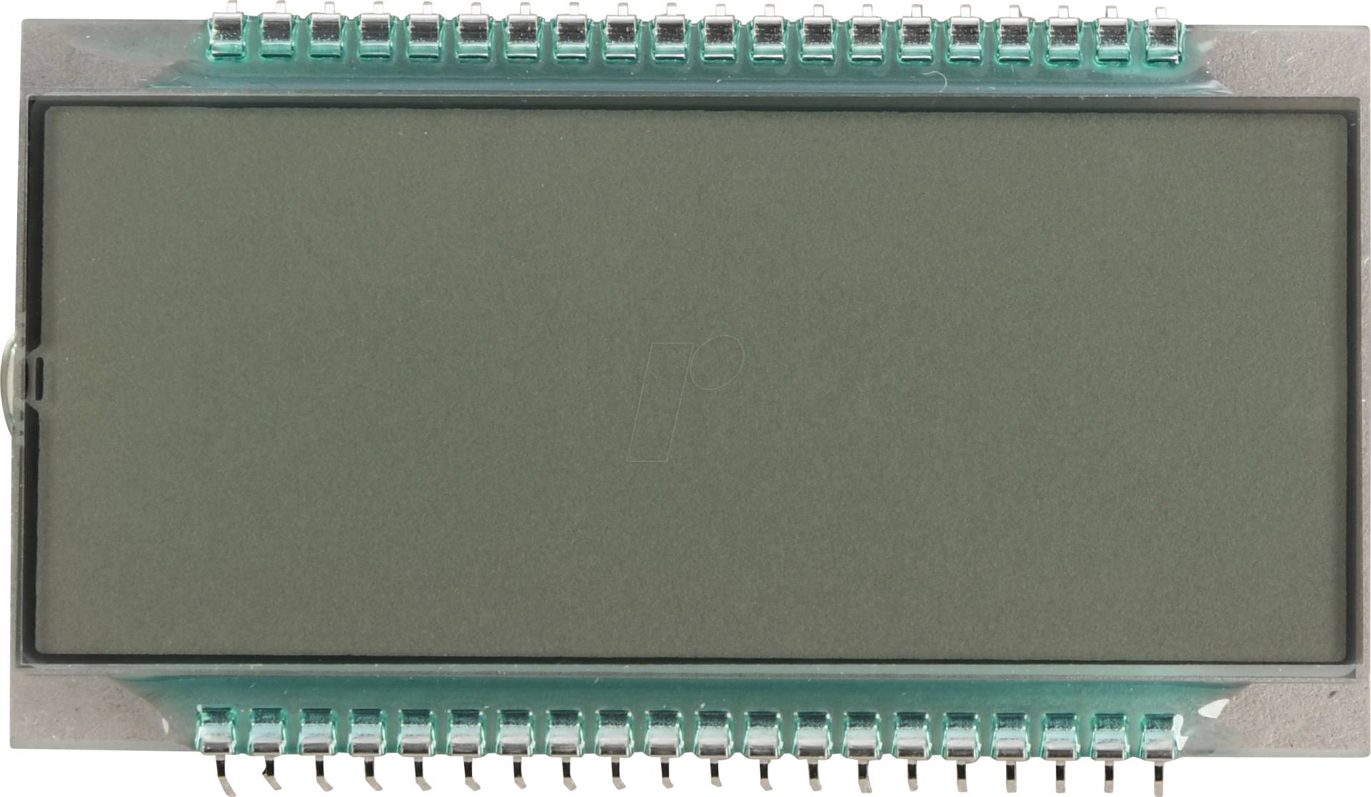 DE120RS-20/7.5 - LCD-7-Segment, 4 Digits, H:17,8 mm, reflective DE120RS-20/7.5 - LCD-7-Segment, 4 Digits, H:17,8 mm, reflective von DISPLAY ELEKTRONIK