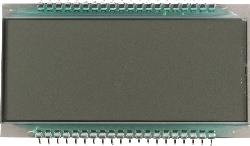 DE131RU-30/8.4 - LCD-7-Segment, 3,5 Digits, H:17,8 mm, reflective von DISPLAY ELEKTRONIK