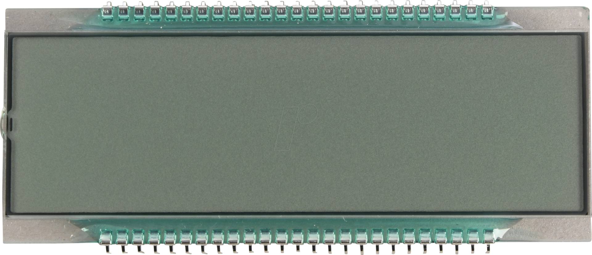 DE132RS-20/8.4 - LCD-7-Segment, 6 Digits, H:17,8 mm, reflective DE132RS-20/8.4 - LCD-7-Segment, 6 Digits, H:17,8 mm, reflective von DISPLAY ELEKTRONIK