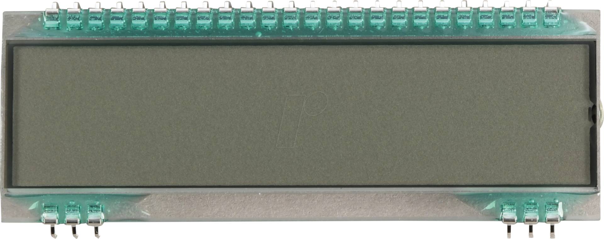 DE133RS-30/6.353 - LCD-7-Segment, 8 Digits, H:9,0 mm, reflective DE133RS-30/6.353 - LCD-7-Segment, 8 Digits, H:9,0 mm, reflective von DISPLAY ELEKTRONIK
