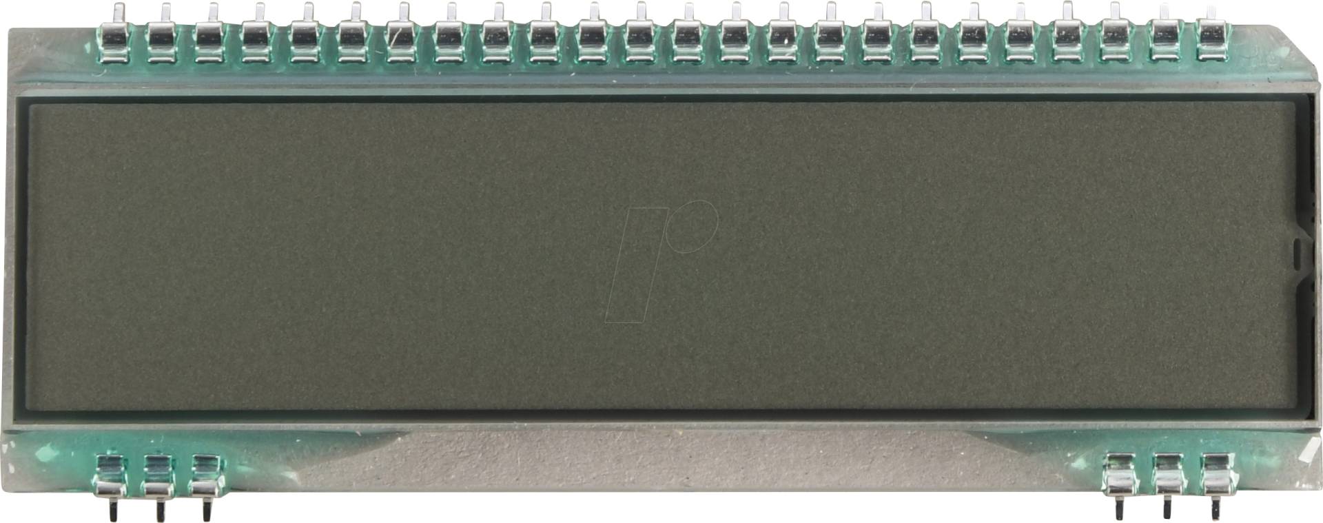 DE133RS-30/6.355 - LCD-7-Segment, 8 Digits, H:9,0 mm, reflective DE133RS-30/6.355 - LCD-7-Segment, 8 Digits, H:9,0 mm, reflective von DISPLAY ELEKTRONIK