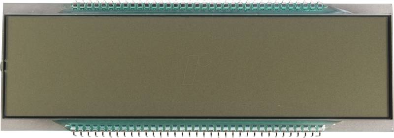 DE156RU-30/7.5 - LCD-7-Segment, 6 Digits, H:25,4 mm, reflective von DISPLAY ELEKTRONIK