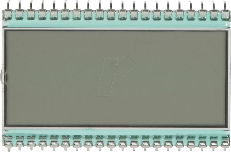 LCD-7S 3,5-13 B - LCD-7-Segment, 1x3 + SZ, H:12,7mm von DISPLAY ELEKTRONIK