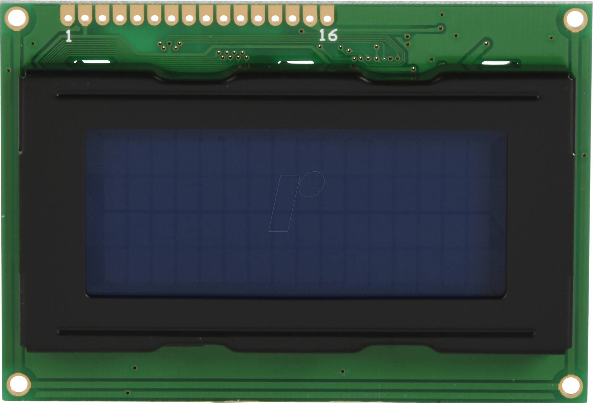 LCD-PM 4X16-5 C - LCD-Modul, 4x16, H:4,8mm, bl/ws, m.Bel. von DISPLAY ELEKTRONIK