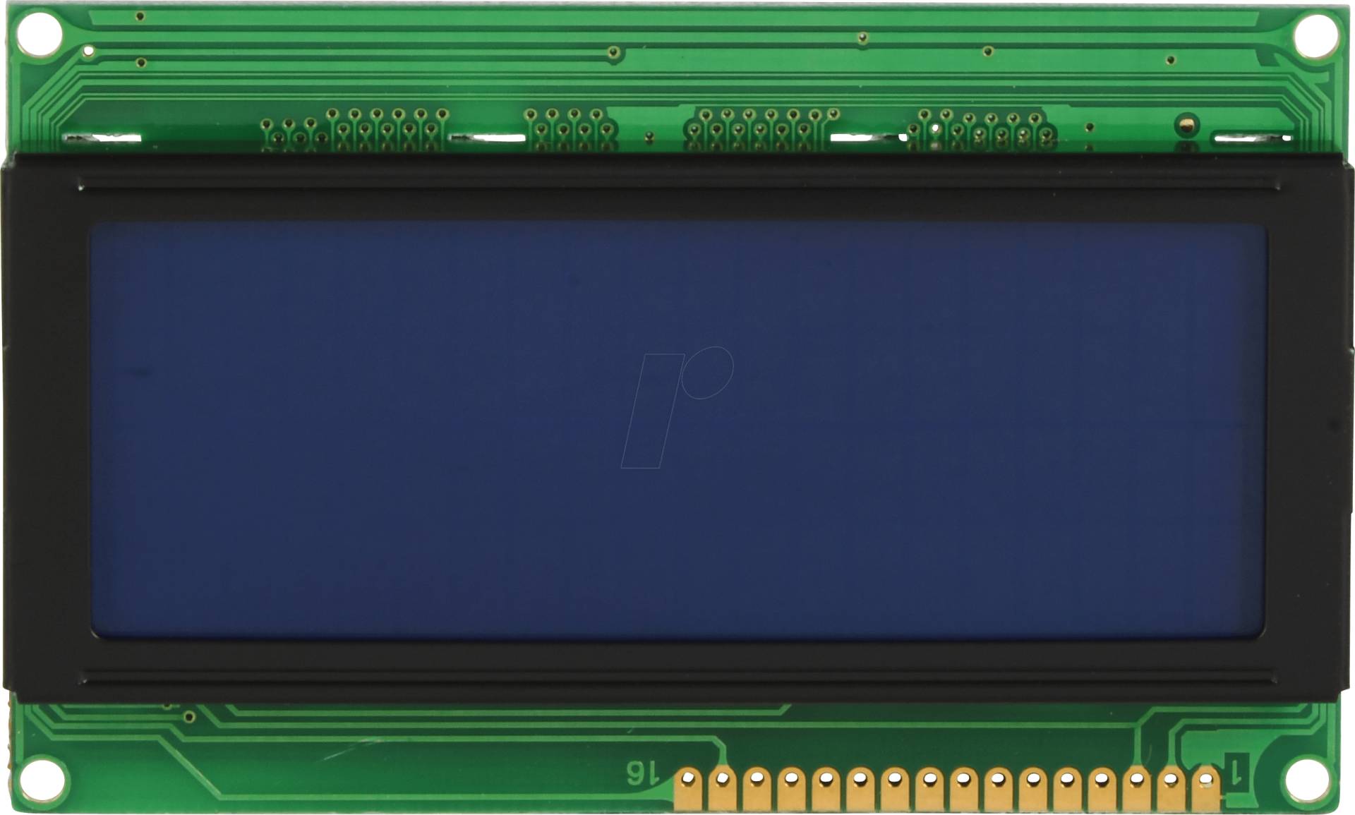 LCD-PM 4X20-6 B - LCD-Modul, 4x20, H:6,4mm, bl/ws, m.Bel. von DISPLAY ELEKTRONIK