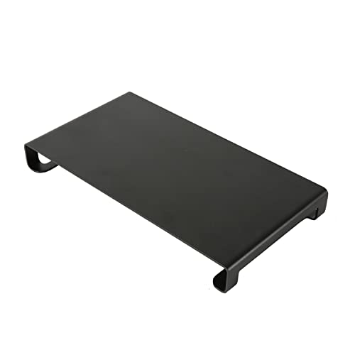 DISPLAY SALES Monitor Ständer aus Aluminium | Minitorerhöhung Bildschirmständer als 2er Pack erhältlich (Schwarz) von DISPLAY SALES
