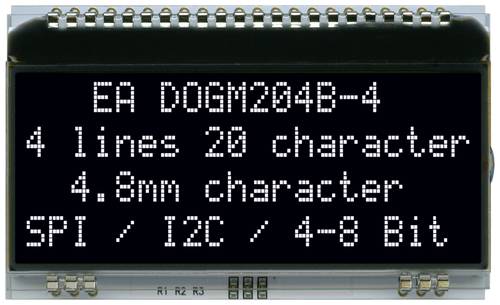 DISPLAY VISIONS 7-Segment-Anzeige 4.80mm 3.3 V, 5V Ziffernanzahl: 4 EADOGM204S-A DISPLAY VISIONS 7-Segment-Anzeige 4.80mm 3.3 V, 5V Ziffernanzahl: 4 EADOGM204S-A von DISPLAY VISIONS
