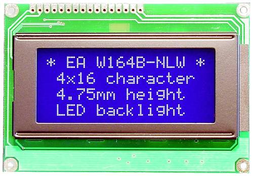 DISPLAY VISIONS 7-Segment-Anzeige Blau-Weiß 4.75mm 3.3 V, 5V Ziffernanzahl: 4 von DISPLAY VISIONS