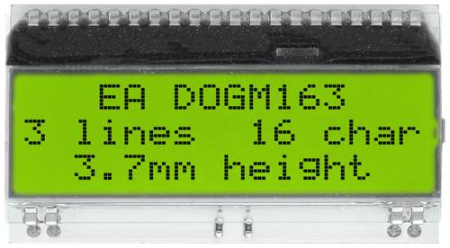 DISPLAY VISIONS 7-Segment-Anzeige Gelb-Grün 3.65mm 3.3 V, 5V Ziffernanzahl: 3 DISPLAY VISIONS 7-Segment-Anzeige Gelb-Grün 3.65mm 3.3 V, 5V Ziffernanzahl: 3 von DISPLAY VISIONS