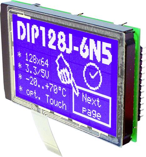 DISPLAY VISIONS LCD-Display (B x H x T) 75 x 45.8 x 10.8mm von DISPLAY VISIONS