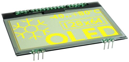 DISPLAY VISIONS OLED-Display (B x H x T) 68 x 51 x 1.8mm von DISPLAY VISIONS