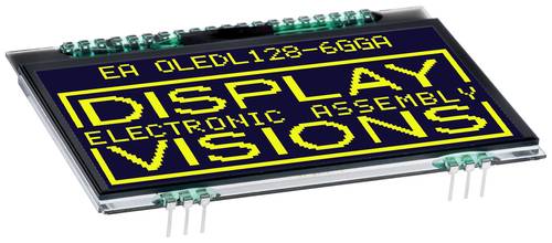 DISPLAY VISIONS OLED-Display (B x H x T) 68 x 51 x 2.1mm von DISPLAY VISIONS