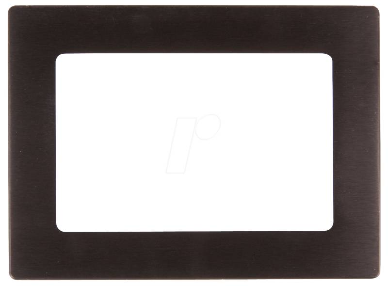 EA 0FP241-7SW - Einbaublende für EDIP240, schwarz von DISPLAY VISIONS