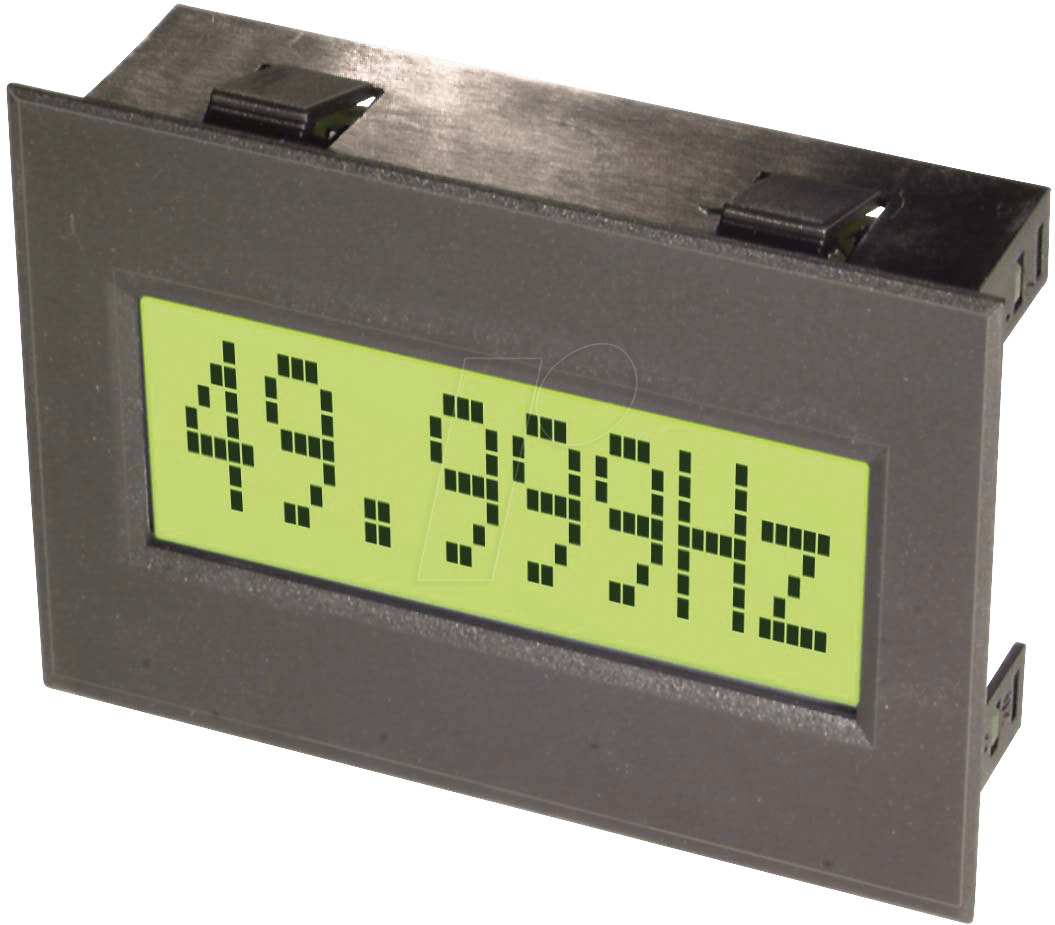 EA 6533-8 - LCD-Einbaumodul, Frequenzzähler mit RS-232 Interface von DISPLAY VISIONS
