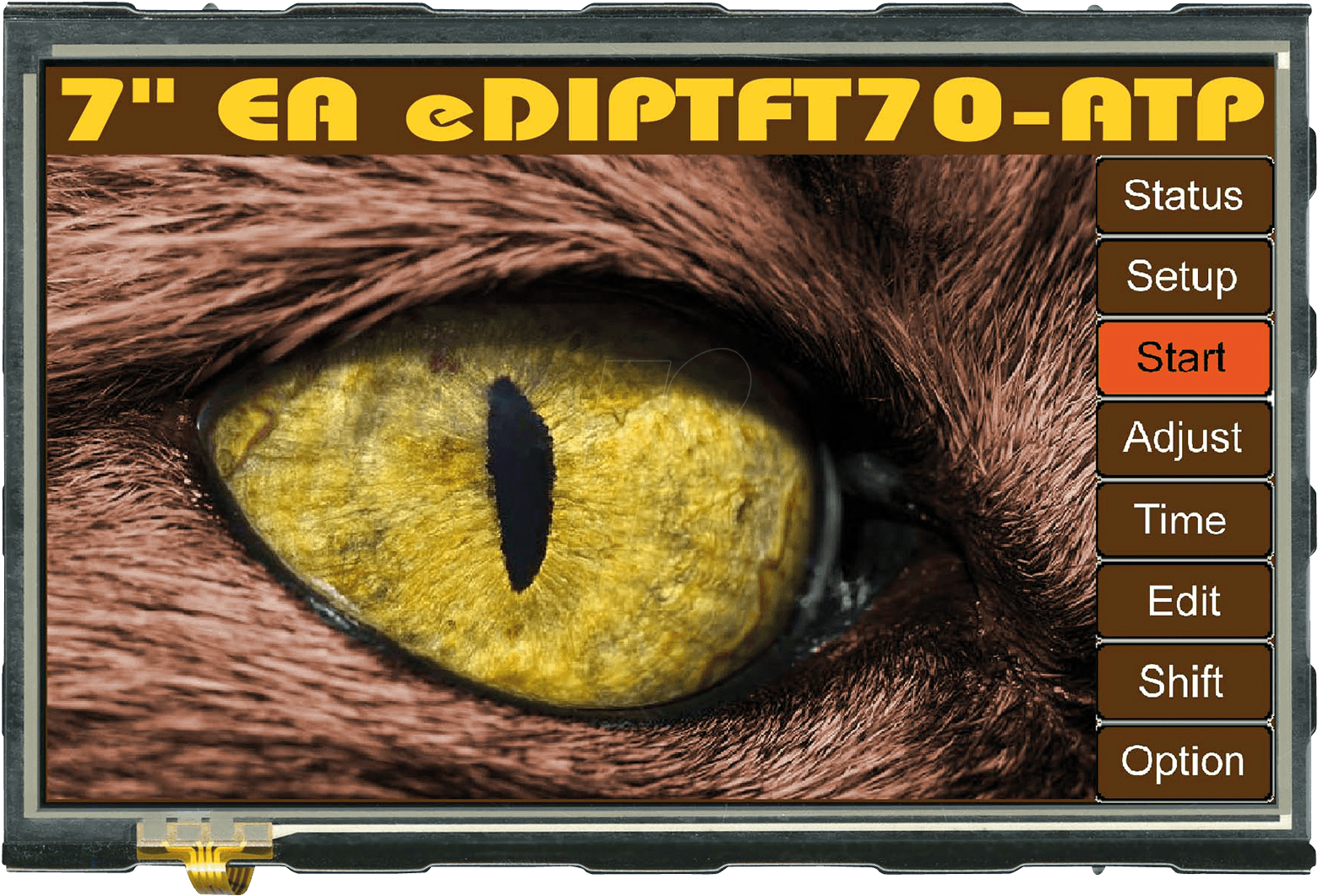 EA EDIP-TFT70B - Intelligentes TFT-Grafikdisplay 7,0'' EA EDIP-TFT70B - Intelligentes TFT-Grafikdisplay 7,0'' von DISPLAY VISIONS