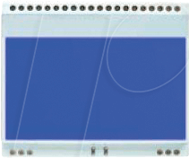 EA LED55X46-B - LED-Beleuchtung für EA DOGM128, 52 x 32 mm, blau von DISPLAY VISIONS