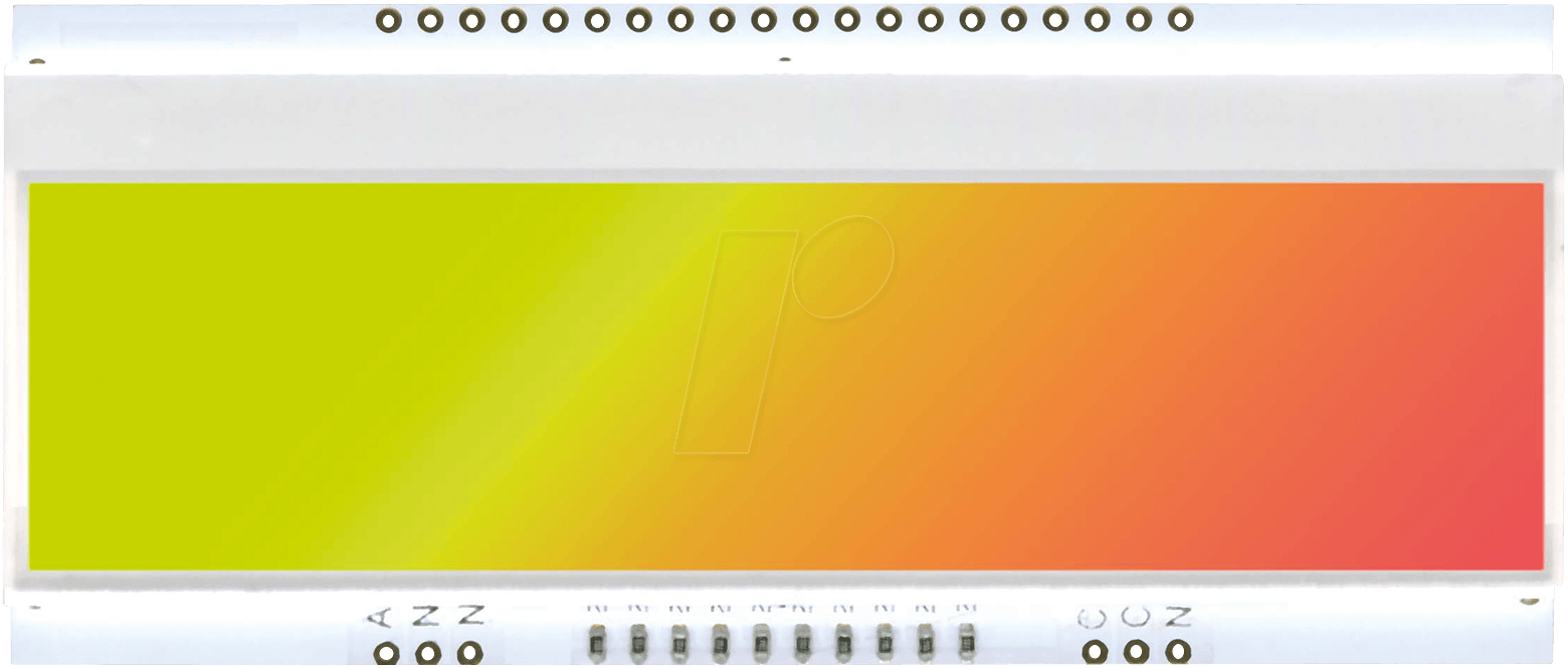 EA LED94X40-GR - LED-Beleuchtung für DOGM240, 91 x 24,5 mm, grün von DISPLAY VISIONS