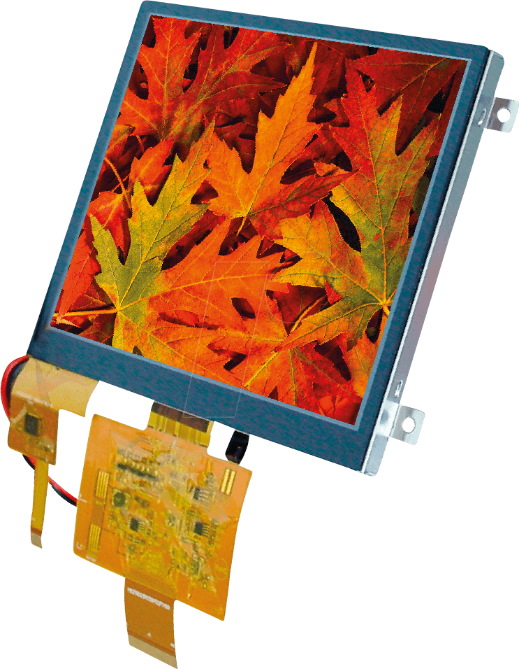 EA TFT057-32ATS - TFT-Display 5.7'', 115x86mm, 320x240 Dot, 24bit RGB, PCAP-Touch von DISPLAY VISIONS