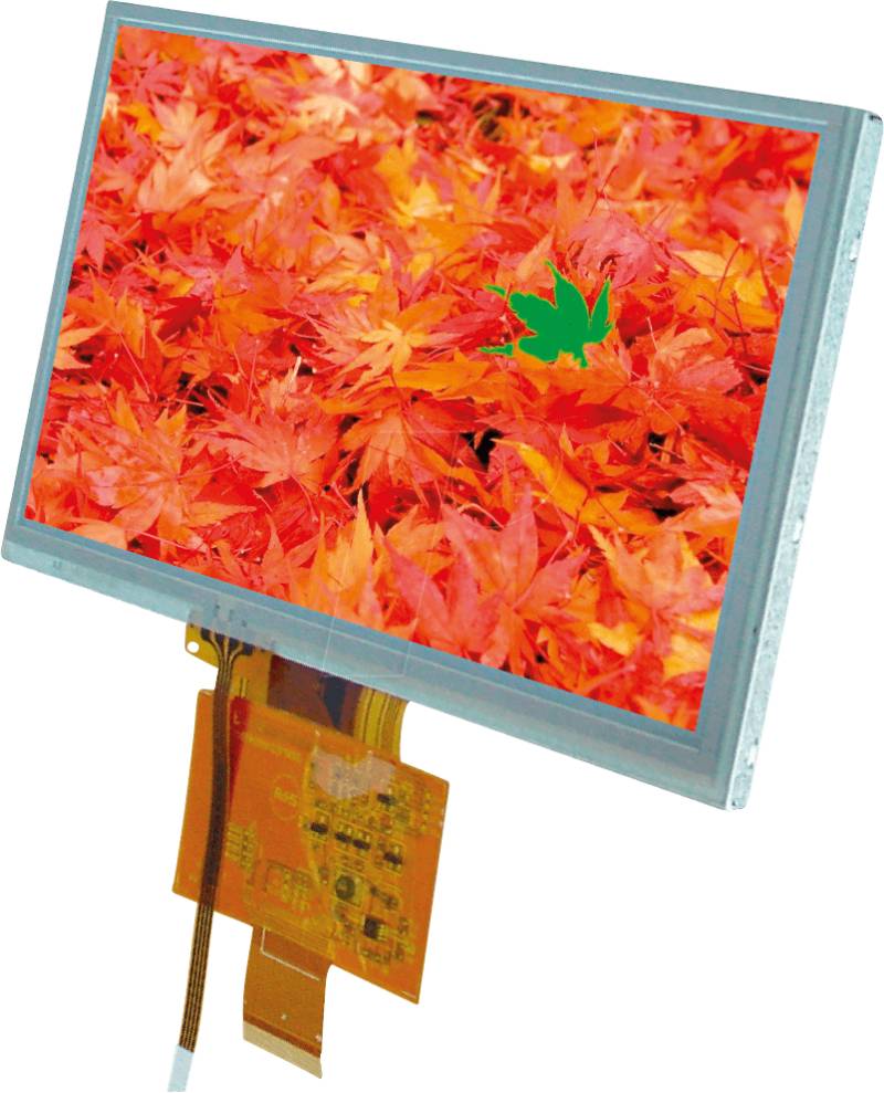 EA TFT070-84ATP - TFT-Display 7,0'', 154x86mm, 800x480 Dot, 24bit RGB, res. Touch von DISPLAY VISIONS