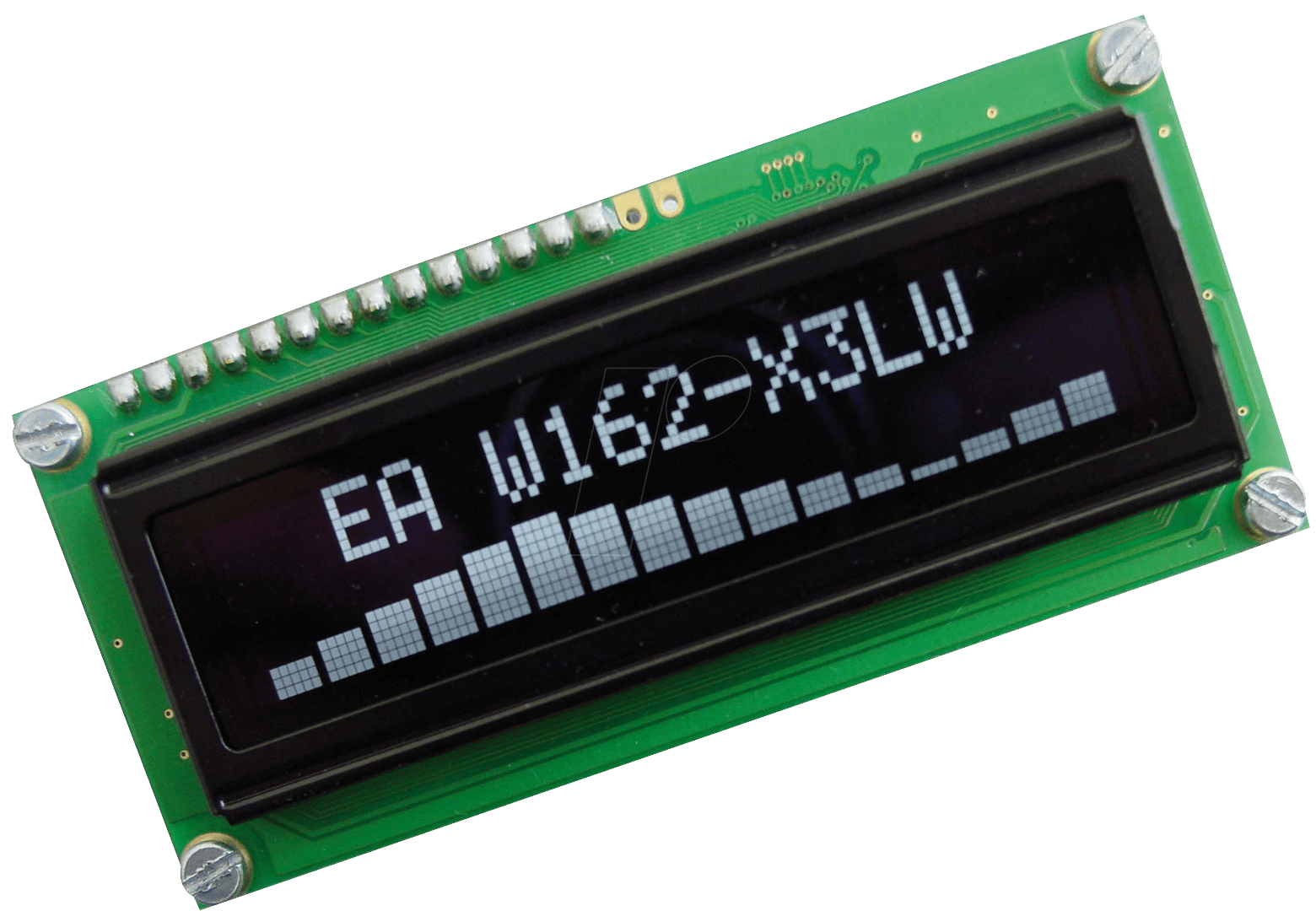 EA W162-X3LW - Display OLED, 2x16, 80x36mm, weiss von DISPLAY VISIONS