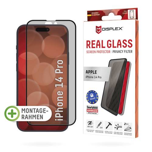 DISPLEX  Privacy Glass  Full Cover Displayschutzglas iPhone 14 Pro 1 St. 1707 von DISPLEX