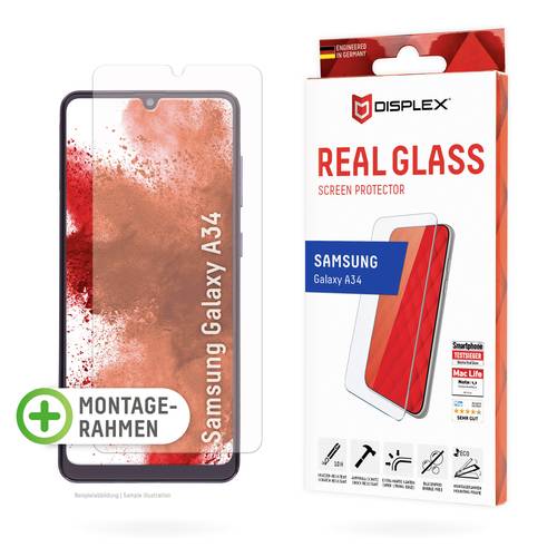 DISPLEX Real Glass Displayschutzglas Galaxy A34 5G 1 St. 01816 von DISPLEX