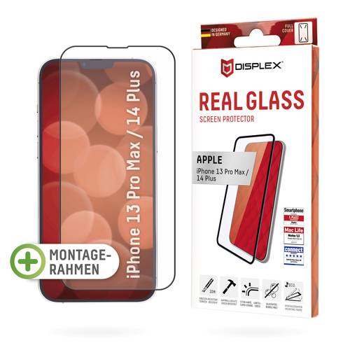 DISPLEX Real Glass Full Cover Displayschutzglas iPhone 14 Plus, iPhone 13 Pro Max 1 St. 1704 DISPLEX Real Glass Full Cover Displayschutzglas iPhone 14 Plus, iPhone 13 Pro Max 1 St. 1704 von DISPLEX