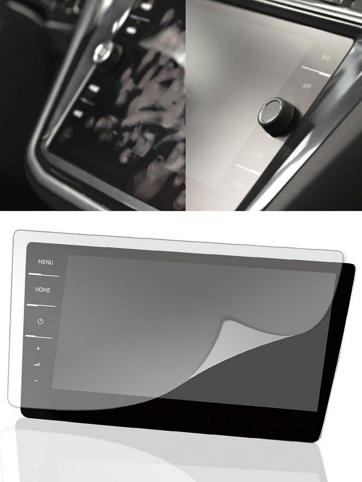 DISSKIN VW Touran Discover Pro MATT für Discover Pro, Displayschutzfolie, 1 Stück, Anti-Fingerabdruck-Beschichtung von DISSKIN