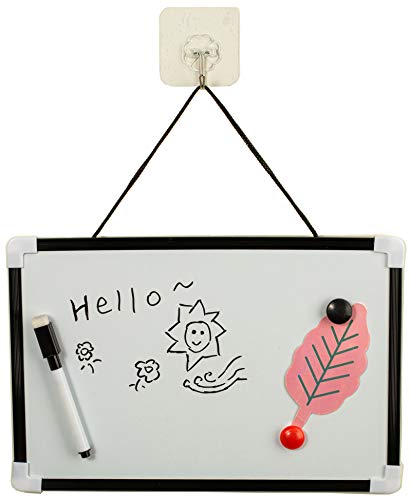 DIVCHI Whiteboard, magnetisch, A4, trocken abwischbar, Mini-Notiztafel, Whiteboard, Stift und Radiergummi von DIVCHI