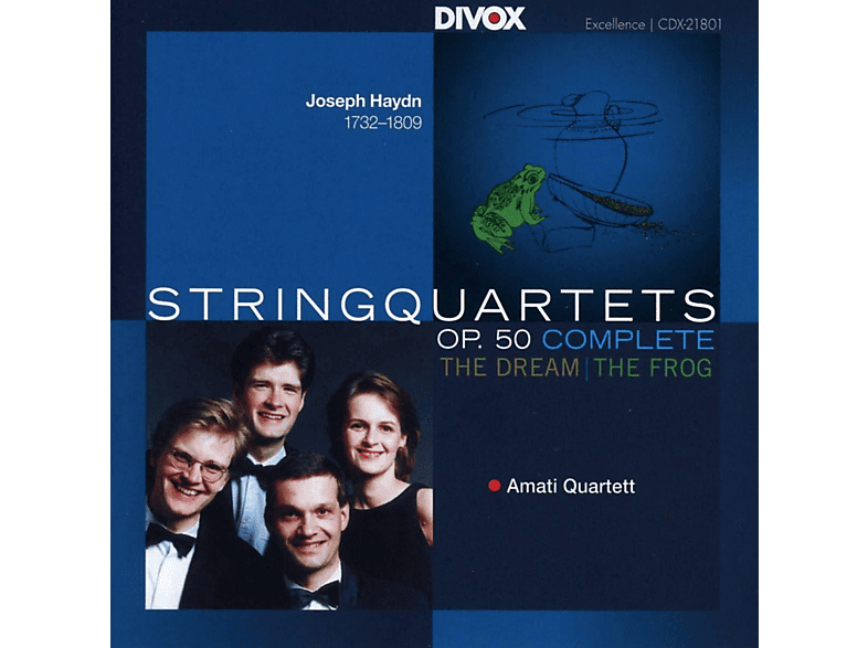 Amati Quartett - Joseph Haydn-Complete Stringquartets op.50 (CD) von DIVOX