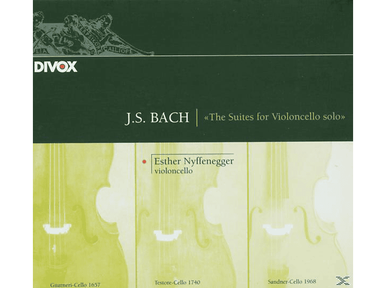 Esther Nyffenegger, Nyffenegger - Die 6 Suiten Für Violoncello (CD) von DIVOX