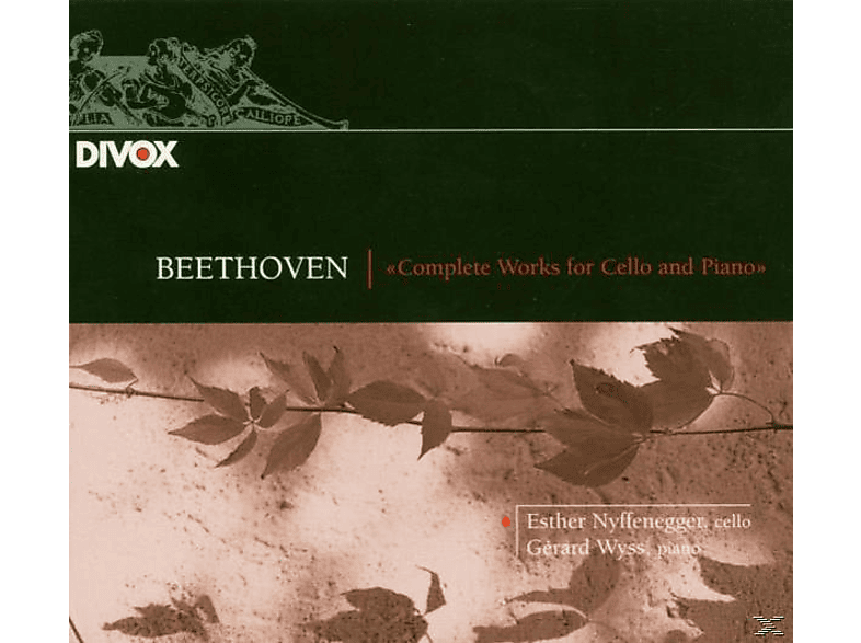 Gerard Wyss, Esther Nyffenegger - Sämtliche Werke für Cello und Klavier (GA) (CD) von DIVOX