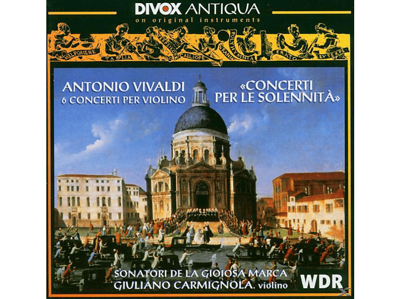 Giuliano (violin), Sona Carmignola - Concerti Sollennita (CD) von DIVOX