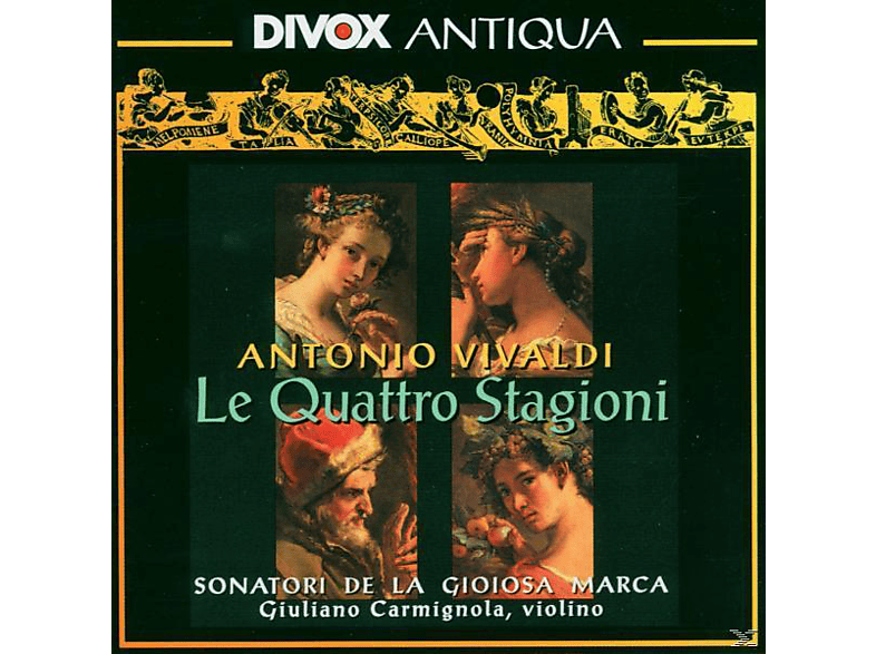 Giuliano Carmignola - Vivaldi: Le Quattro Stagioni (CD) von DIVOX