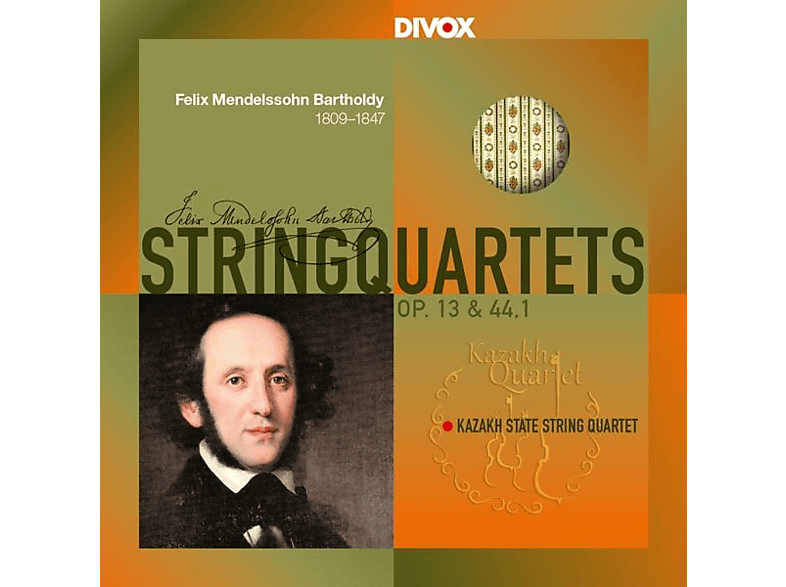Kazakh State String Quartet - Mendelssohn-Bartholdy: Quartets 2 & 3 (CD) von DIVOX
