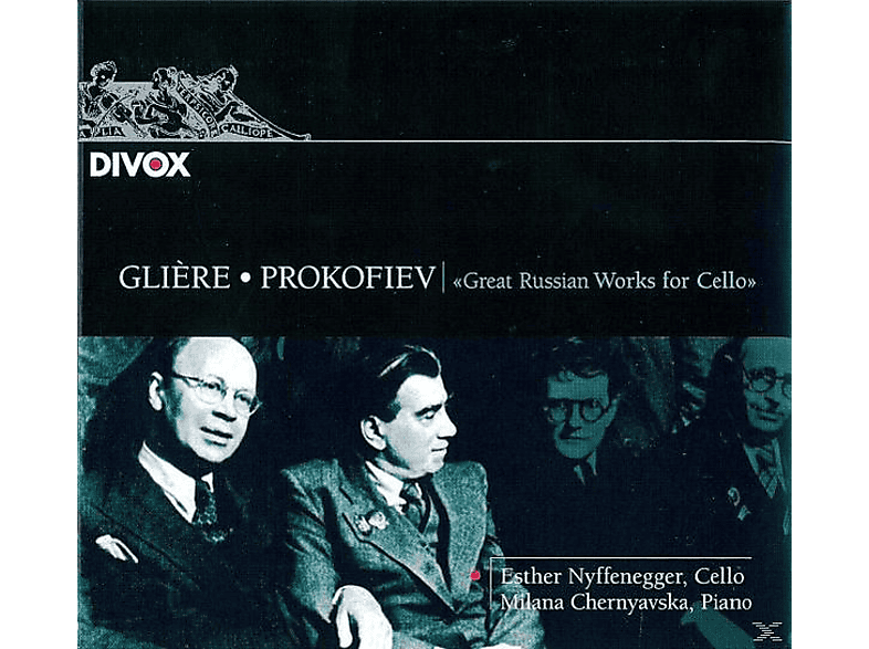 NYFFENEGGER,ESTHER & CHERNYAVSKA,MILANA - Great Russian Works For Cello (CD) von DIVOX