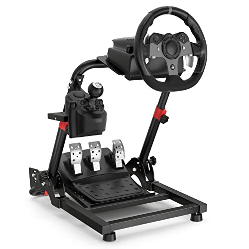 DIWANGUS Lenkradständer Keine Installation Racing Lenkrad Halterung Geeignet für Logitech G923 G920 G29 G27 G25 Thrustmaster T248X T248 T300Rs TX T150 PS4 PS5 Xbox 360 Xbox One PC von DIWANGUS