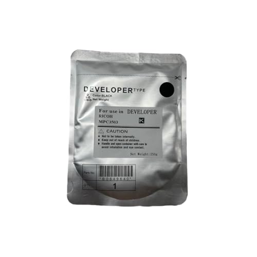 DIWUCXCA 250g Entwicklerpulver kompatibel für Farbkopierer MPC2003 MPC2503 MPC3003 MPC3503 MPC4503 MPC5503 MPC6003(C-250g) von DIWUCXCA