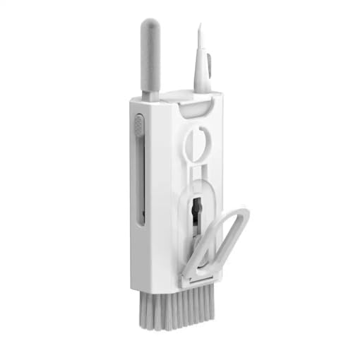 DIWUCXCA 8 in 1 Mehrzweck-Elektronikreinigungskit für Bildschirme Tastaturen Ohrhörer Laptops Telefone PCS-Monitore und Kameras(White-Q8) von DIWUCXCA