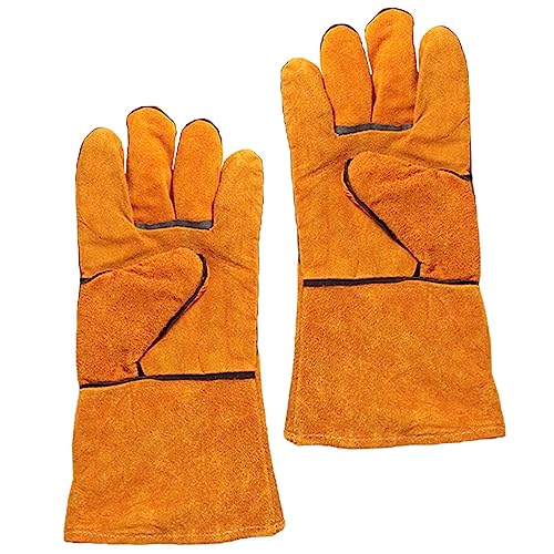 DIYEAH 1 Paar Anti-Scenen-Handschutz im Freien Küchenhandschuhe für Backofen Ofenhandschuhe doppelt Kochen Hitze grillhandschuhe Handschuhe grillen Handschuhe für Ofen Polyester Orange DIYEAH 1 Paar Anti-Scenen-Handschutz im Freien Küchenhandschuhe für Backofen Ofenhandschuhe doppelt Kochen Hitze grillhandschuhe Handschuhe grillen Handschuhe für Ofen Polyester Orange von DIYEAH